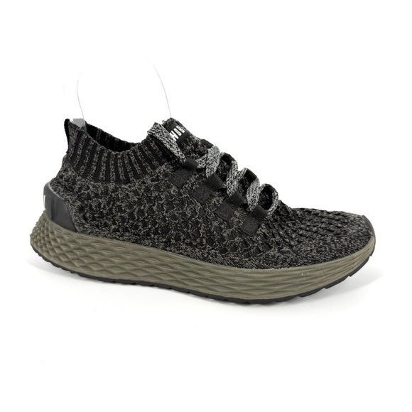 Nobull Allday Knit Sneakers Womens Size 6.5 Charcoal Gray Athletic Training Shoe - Picture 1 of 9